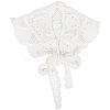 Polyester Knitted Triangle Headscarf AJEW-WH20072-69B-1