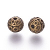 Tibetan Style Zinc Alloy Beads PALLOY-ZN191-AB-FF-2