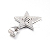 Brass Micro Pave Clear Cubic Zirconia Pendants ZIRC-L085-85P-2