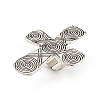 Alloy Adjustable Ring RJEW-K260-01A-P-2