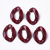 Opaque Acrylic Linking Rings OACR-T011-88F-3