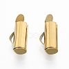 304 Stainless Steel Slide On End Clasp Tubes STAS-S115-01C-G-3