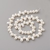Natural Cultured Freshwater Pearl Beads Strands PEAR-G007-16-2