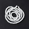 Painted Glass Bead Strands DGLA-S071-6mm-01-5