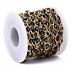 Ion Plating(IP) 304 Stainless Steel Textured Oval Cable Chains CHS-T003-33G-05-3