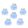 Translucent Resin Cabochons CRES-N030-021-2