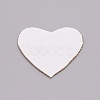 Heart Glitter Hotfix Rhinestone DIY-WH0196-86-2