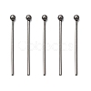 Non-Tarnish 304 Stainless Steel Ball Head pins X-STAS-R015-20mm-1