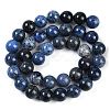 Natural Dumortierite Beads Strands G-G167-A06-10MM-3
