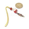 Japanese Style Maneki-neko Bookmark AJEW-JK00260-02-3