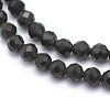 Natural Obsidian Beads Strand G-E411-33-4mm-3