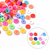 Handmade Polymer Clay Beads X-CLAY-T019-01A-2