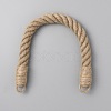 Toilet Wall Hanging Woven Hemp Rope Holder FIND-WH0152-193-1