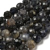 Natural Iolite Beads Strands G-A097-A14-09-1