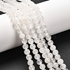 Natural Malaysia Jade Bead Strands G-A146-6mm-A29-1