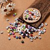 800Pcs 4 Style Acrylic Beads MACR-YW0001-17-8