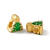 Alloy Enamel European Beads ENAM-M056-05G-2
