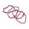 Natural Mixed Gemstone Bead Stretch Bracelets BJEW-K213-M03-2