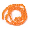 Transparent Electroplate Glass Beads Strands EGLA-A039-T2mm-A11-2