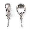 Brass Cup Pearl Peg Bails Pin Pendants X-KK-M156-02P-NR-2