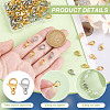 100Pcs 2 Colors 304 Stainless Steel Lobster Claw Clasps STAS-PH0006-10-3