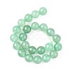Natural Green Aventurine Beads Strands X-G-G099-8mm-17-3