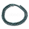 Electroplate Synthetic Magnetic Hematite Beads Strands G-E602-01B-2