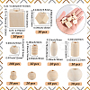 300Pcs 10 Styles Wood European Beads WOOD-SP0001-48-2