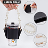 PU Leather Heat Resistant Reusable Cup Sleeve AJEW-WH0326-38D-3