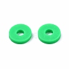 Handmade Polymer Clay Beads Strands CLAY-R089-6mm-T02B-36-4