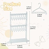 2 Layers Hanger Style Acrylic Earring Storage Display Rack ST-CJ0034-03-2