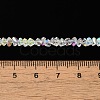 Transparent Glass Beads Strands EGLA-P061-04A-AB04-4