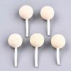 Handmade Polymer Clay 3D Lollipop Beads X-CLAY-T016-82F-1