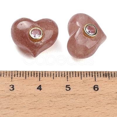 Natural Strawberry Quartz Beads GG-CBACC2B-03F-1