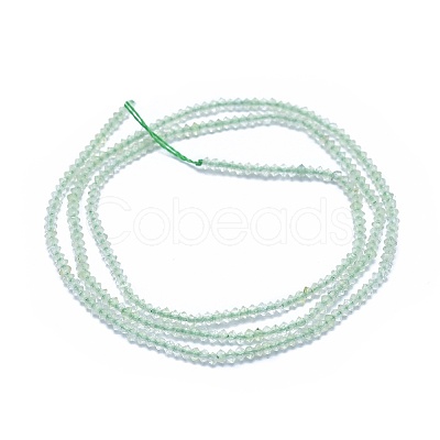 Natural Prehnite Beads Strands G-E530-14E-1