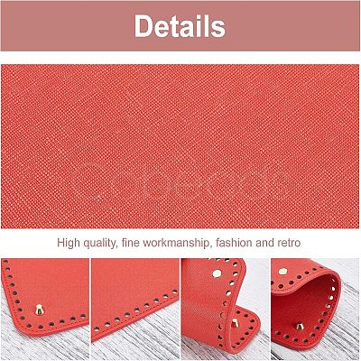 PU Leather Bag Bottom FIND-WH0059-23A-1
