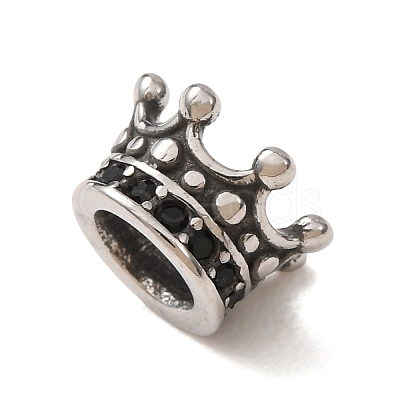 316 Surgical Stainless Steel European Beads SA-CBA7555-06AS-02-1