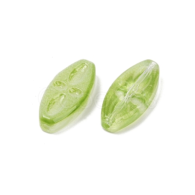 Transparent Glass Beads DGLA-E004-14K-1