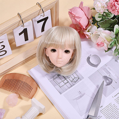1Pc Silky Thread Wig Caps AJEW-CA0005-14C-1