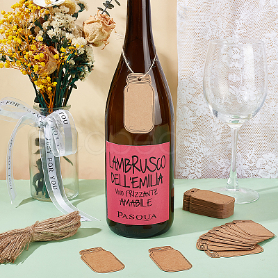 Kraft Paper Price Tags DIY-WH0591-310-1