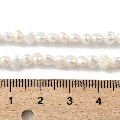 Natural Cultured Freshwater Pearl Beads Strands PEAR-A006-02E-X-1