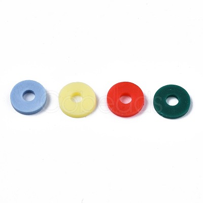 Handmade Polymer Clay Beads CLAY-T019-02B-22-1