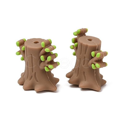 Food Grade Eco-Friendly Silicone Focal Beads SL-CBAECCD-02C-1