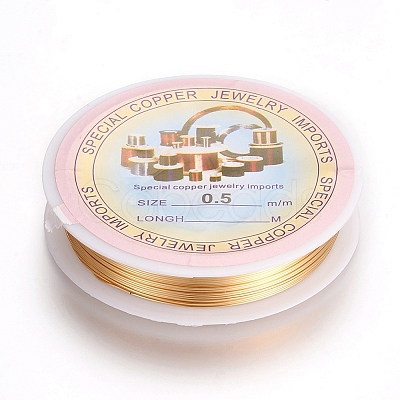 Round Copper Wire for Jewelry Making CWIR-L004-B-G-1