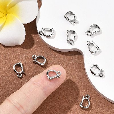 SHEGRACE Brass Fold Over Clasps XGR0145P-162P-1