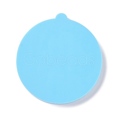 Christmas Ball with Word Pendant Silicone Molds DIY-K051-22-1