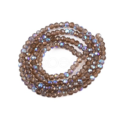 Electroplate Glass Beads Strands EGLA-A044-T2mm-L16-1
