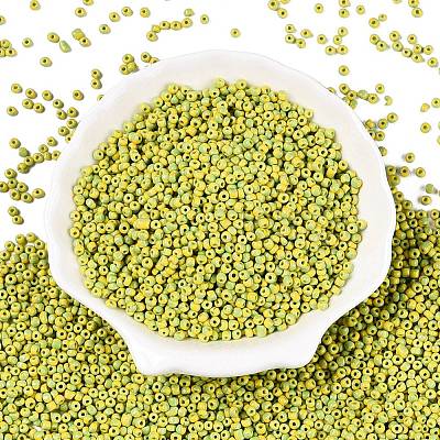 8/0 Opaque Colours Seep Glass Beads X-SEED-M007-01-1