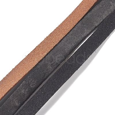 Flat Cowhide Leather Cord WL-XCP0001-09-1
