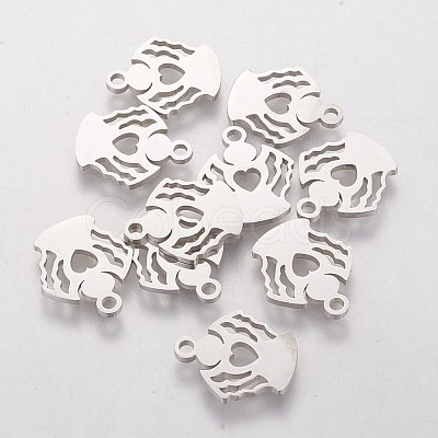 Tarnish Resistant 201 Stainless Steel Charms LS-STAS-Q201-T178-1
